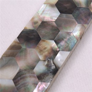 BK21 Sea shell Bullnose Border Mosaic fliser til dekoration