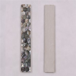 BK21 Sea shell Bullnose Border Mosaic fliser til dekoration
