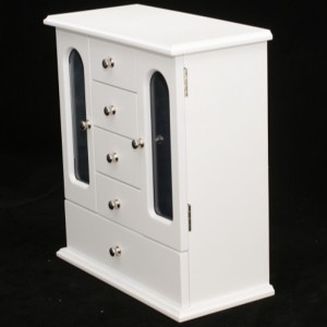 Traditionel træ-smykkeskrin