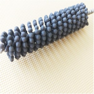 Slibning af aluminiumoxid slibende fleksible honningbørster