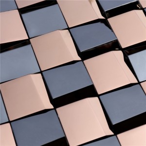 Farverige 3-dimensionelle mosaikfliser til dekoration HSW-18188