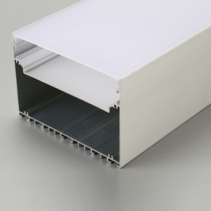 Anodiserende aluminium LED-strimmel let monteringssporprofil