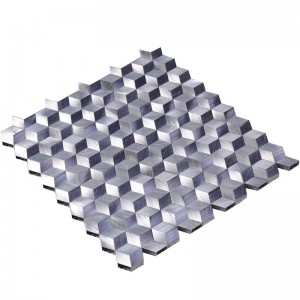 Purple Metallic Backsplash Fliser Mosaik til dekoration HLC17