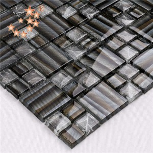 AE40 Moderne design dekorativt krystalglasmosaik til udvendig udsmykning