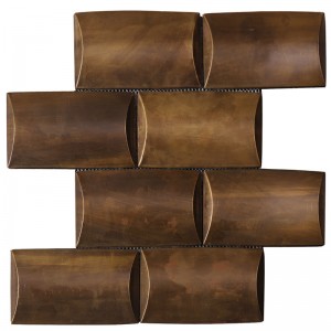 Vintage kobber mosaikfliser til lobbyindretning HSW18126