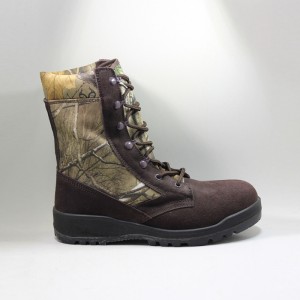 Camo ruskind læder øverste vandtætte herre jagtstøvler