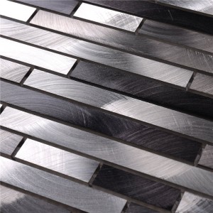 Gradvis sort moderne husfliser til Backsplash HLC63