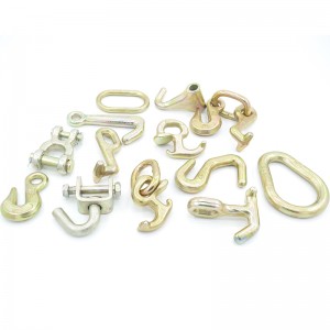 G70 smed R-krog med svejset led guldbelagt