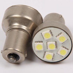 bil blinklys 6smd 5050 blinklys s25 1156 p21w
