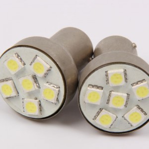 bil blinklys 6smd 5050 blinklys s25 1156 p21w