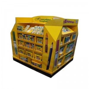 Juleproduktionsfremstillingspapir med stativ med specialfremstillet 4-sidet metal eller plast