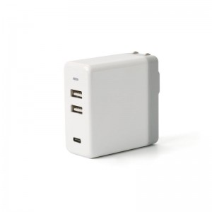 KPS-8407LC typec PD + To USB-porte AC-adapter (USA / EU-stik)