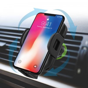 KPS-9601HC 2019 10W hurtigopladet infrarød mini-type trådløs oplader