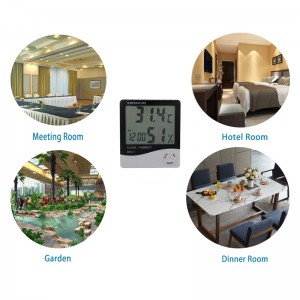 Varmt salg Digital termometer Fugtighedstester Hygrometer Tempometermålermåler