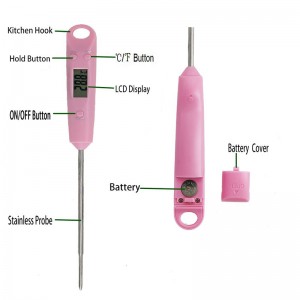 Patent Professionel oksekød-termometer