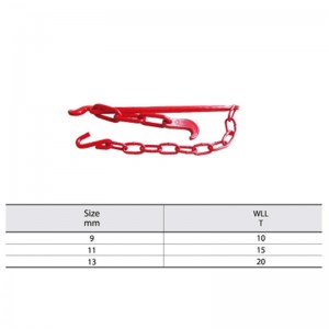 Marine type belastning bindemiddel surrende komponenter