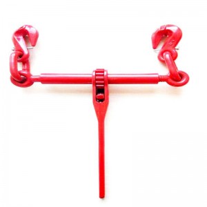 G80 Drop Forged European Ratchet Type Load Binder med sikkerhedskrog