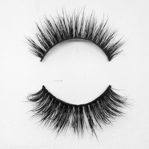 3D bløde mink øjenvipper