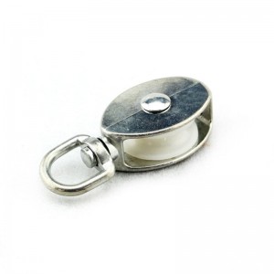 Drejeligt øje Nylon remskive Zinc Alloy Die Cast