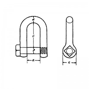 Trawling Chain Sjakkel Selvfarve