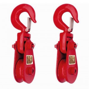 H420 Heavy Duty Snatch Block med kroge