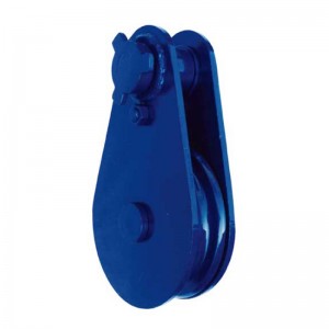 H418 Snatch Block med malet lys type