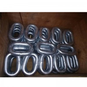 Enkeltlink svejset varmdyp galvaniseret