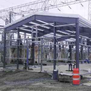 Industriel stålbygning