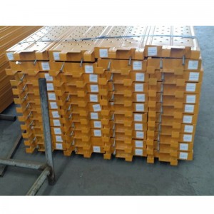 Spansk type pulverlakerede gangplatforme