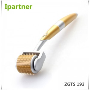 Ipartner Nyeste pakke ZGTS derma roller 192 nåle til ansigtpleje og hårtabbehandling