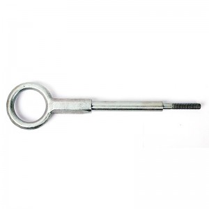 Stillads øjenringbolte komplet smedt med gevindsting M10 X 270