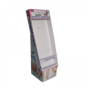 Hovedtelefon Display Rack, Papppapir Display til telefon tilbehør