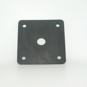 Gummidæmpende gummidæmpningsplade gummiisoleringspude til maskiner