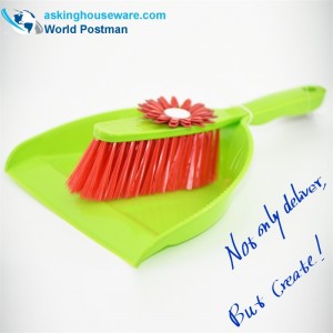 Akbrand Flower Shaped Dustpan børste