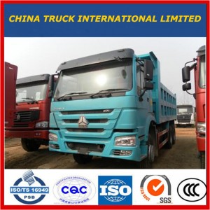 Sinotruk HOWO 20Cubic Meters 371 6X4 Heavy Duty Tipper / Dump Truck