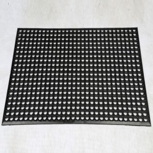 Antislip af naturgummi Dreneringsgummimåtte til køkken