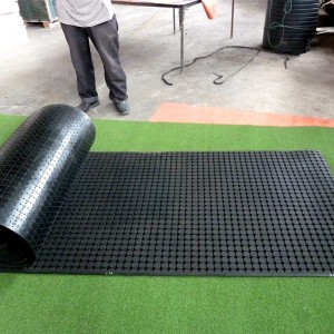 Nitrilgummigulvet ringmåtte i høj kvalitet til græs