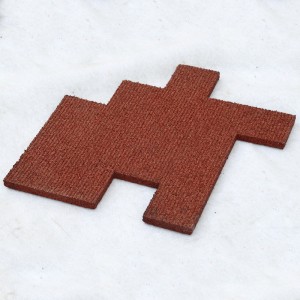 påvirkning hundeben type EPDM gummi Gulvfliser gummibjælkemad til udendørs