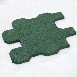 Anti-slip Gym-gulvflisemåtte til sport