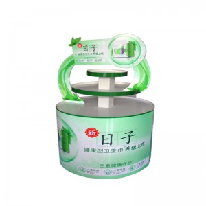 Glanset CMYK-rum POS-kartonskærme stativ til salg af børn legetøj