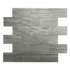 Fashion Style Mix Aluminium Mosaico Fliseskal og stick Subway Backsplash Fliser