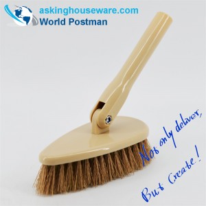 Akbrand Langhåndtag Elastisk gulvbørste trekantformhoved