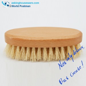 Akbrand skrubberbørste uden håndtag med strandbræt