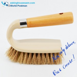 Akbrand Beach håndtag skurebørste med firkantet bord