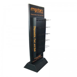 YJ Display Engros tilpasset pap top display rack til mobiltelefon tilbehør