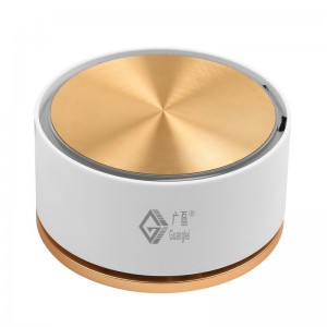 Hook Mini Home Car Hepa Luftrenser med galvaniserende overflade og spindel