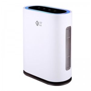 HEPA Luftrenser med filtrering til værelser, allergener, lugt, røg, mug, støv, bakterier og kæledyr