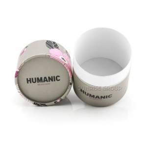 Cylinderformet varmesælgende gaveopbevaring sok emballeringsboks