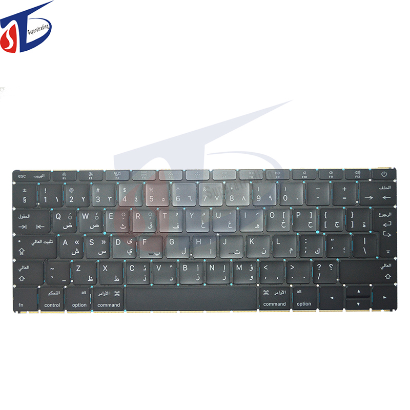 A1534 udskiftningstastatur til Macbook nethinde 12 