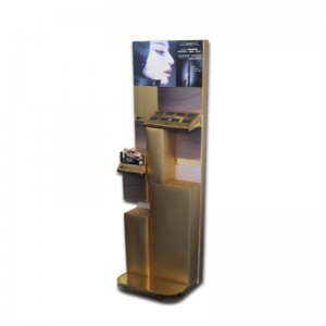 salgssted butik pap display makeup makeup display stativ